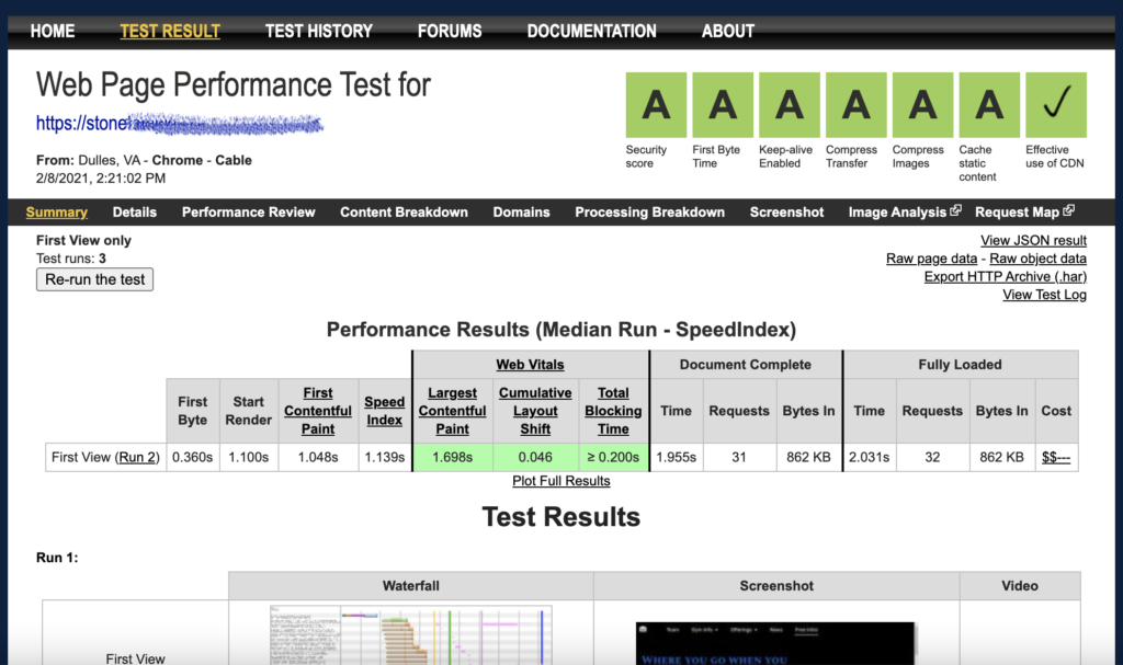 stone template speed score