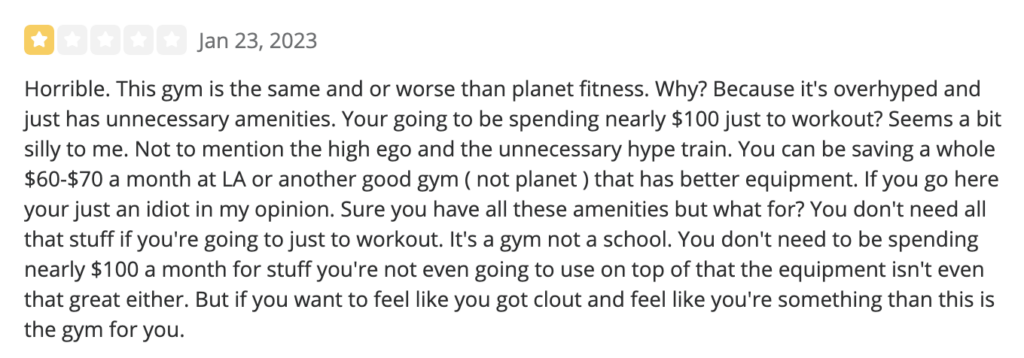 Alphaland bad review