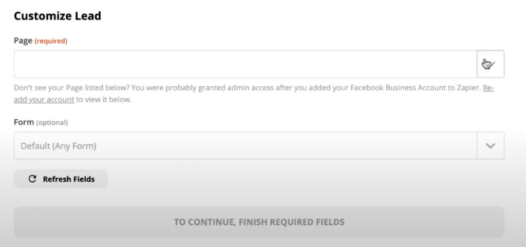 34. zap guide for facebook ads with google shets