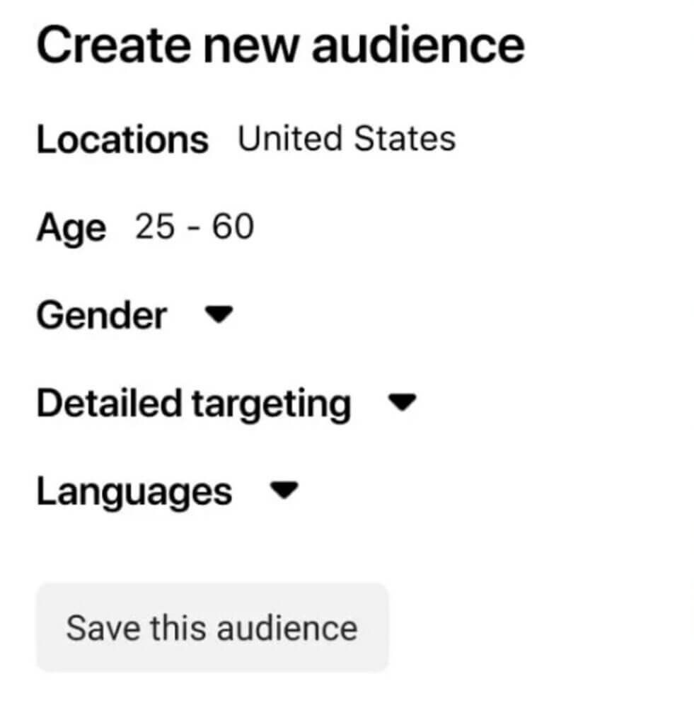 audience targeting for your gym