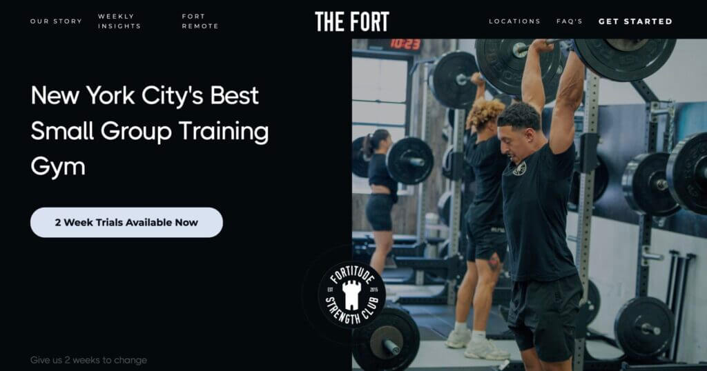 Kilo gym website image 10