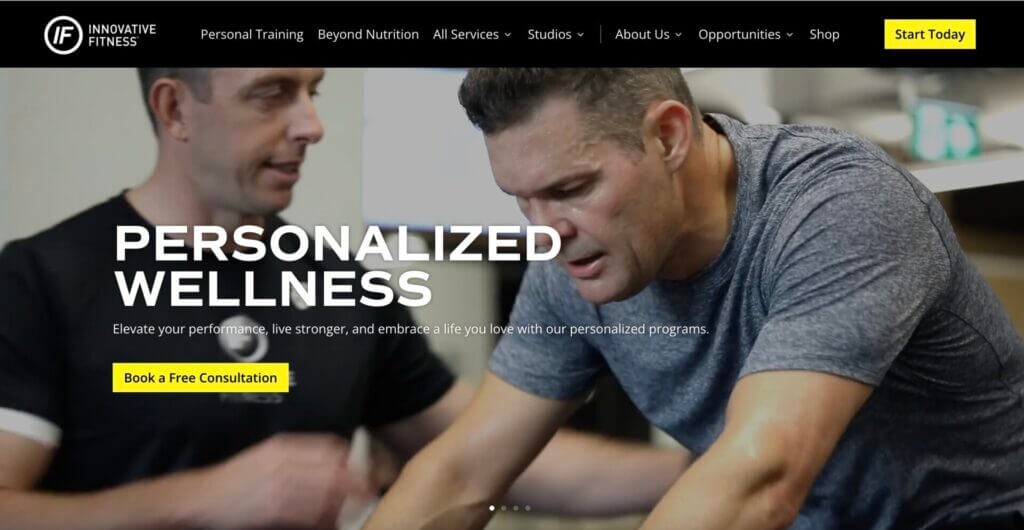 Kilo gym website image 16