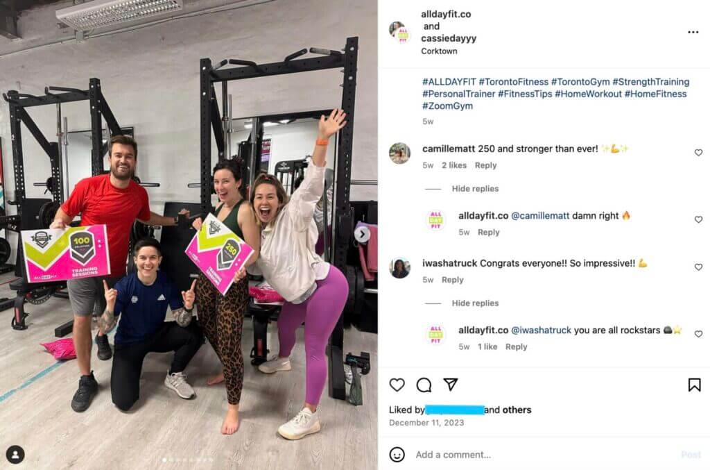 used generated content for All Day Fit