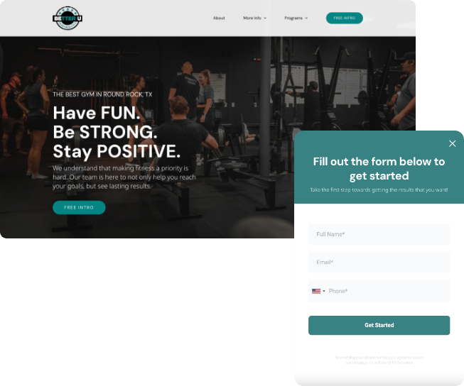 Kilo gym websites