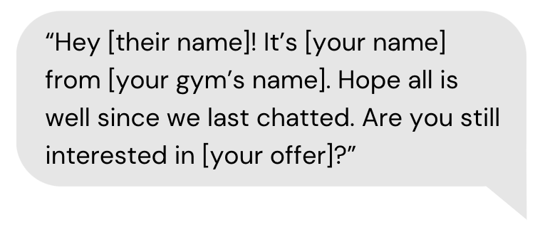 revive old leads conversations to get new clients