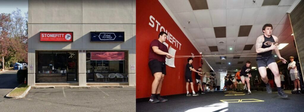 1,900 sq ft building for kids training