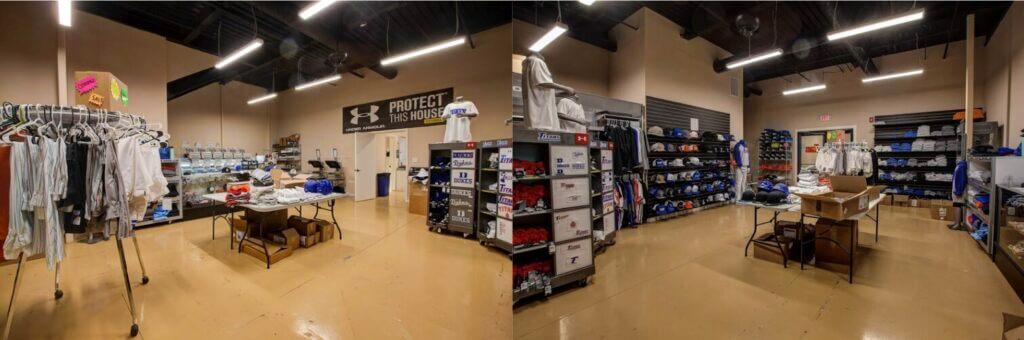 Titans Sports Academy own retail store