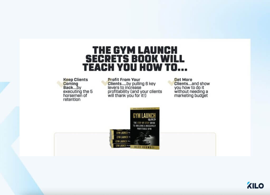 gym launch secrets book