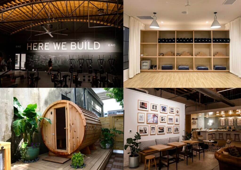 Ethos rustic modern style gym