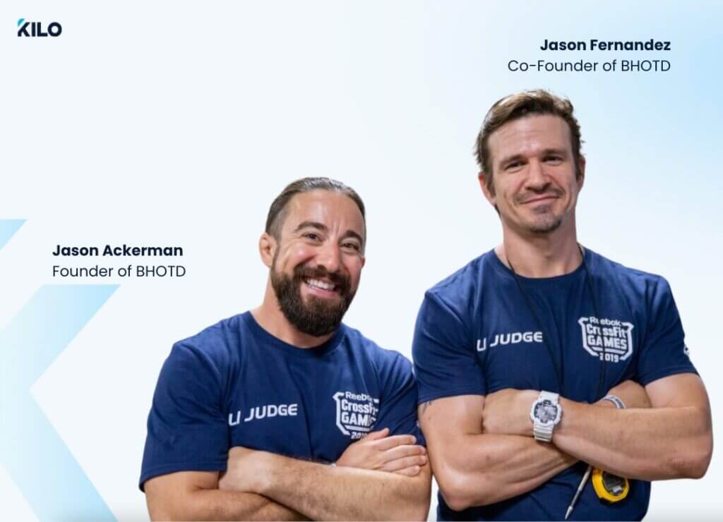 Jason Ackerman and Jason Fernandez founders of best hour of the day