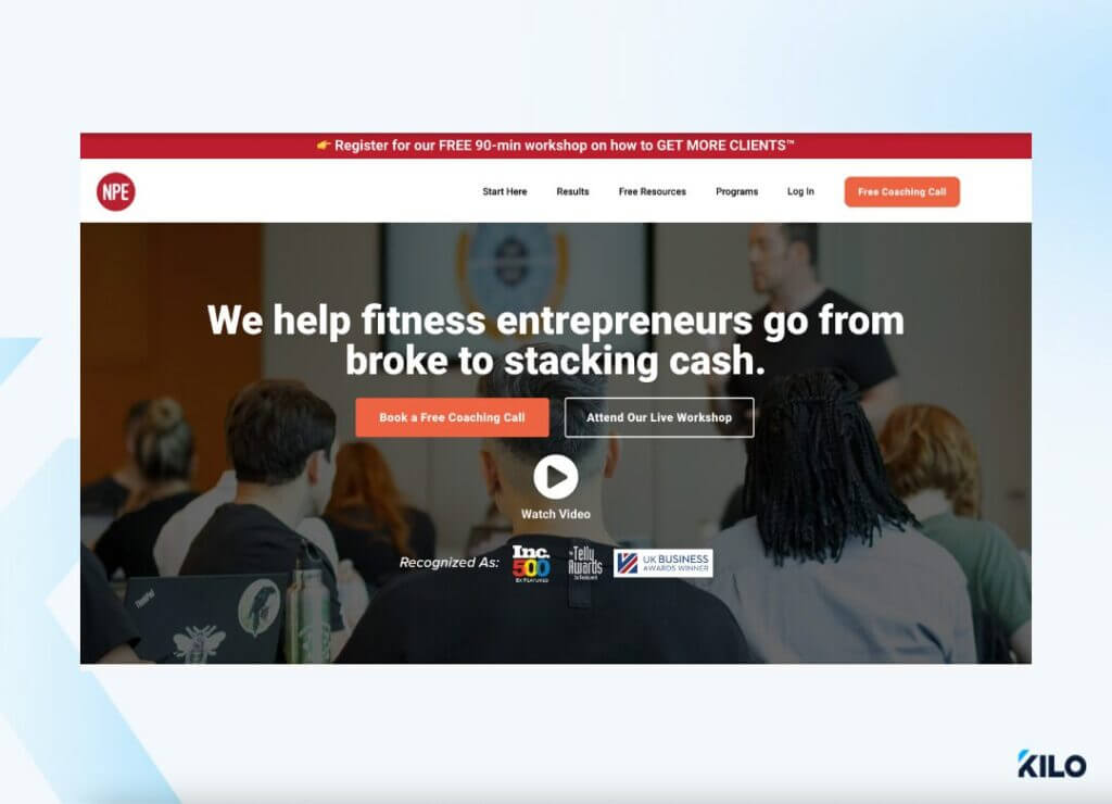 NPE website to help fitness entrepreneurs