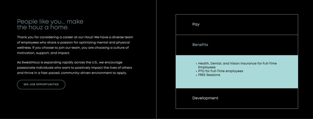 SweatHouz job opportunities