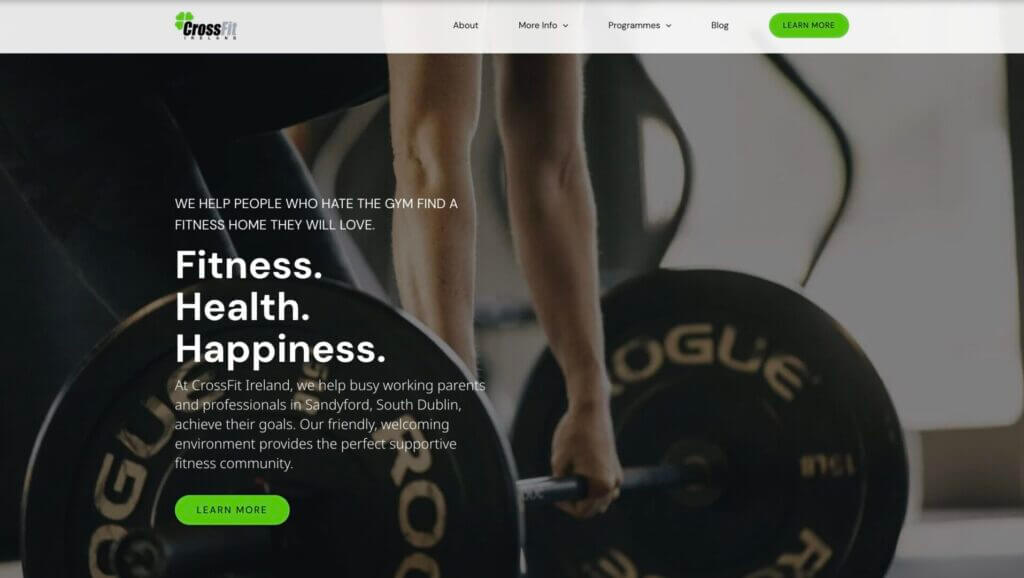 best copy examples for your gym