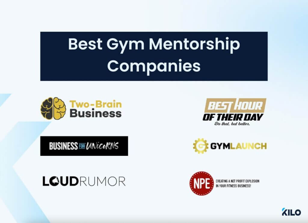 best gym mentorship companies