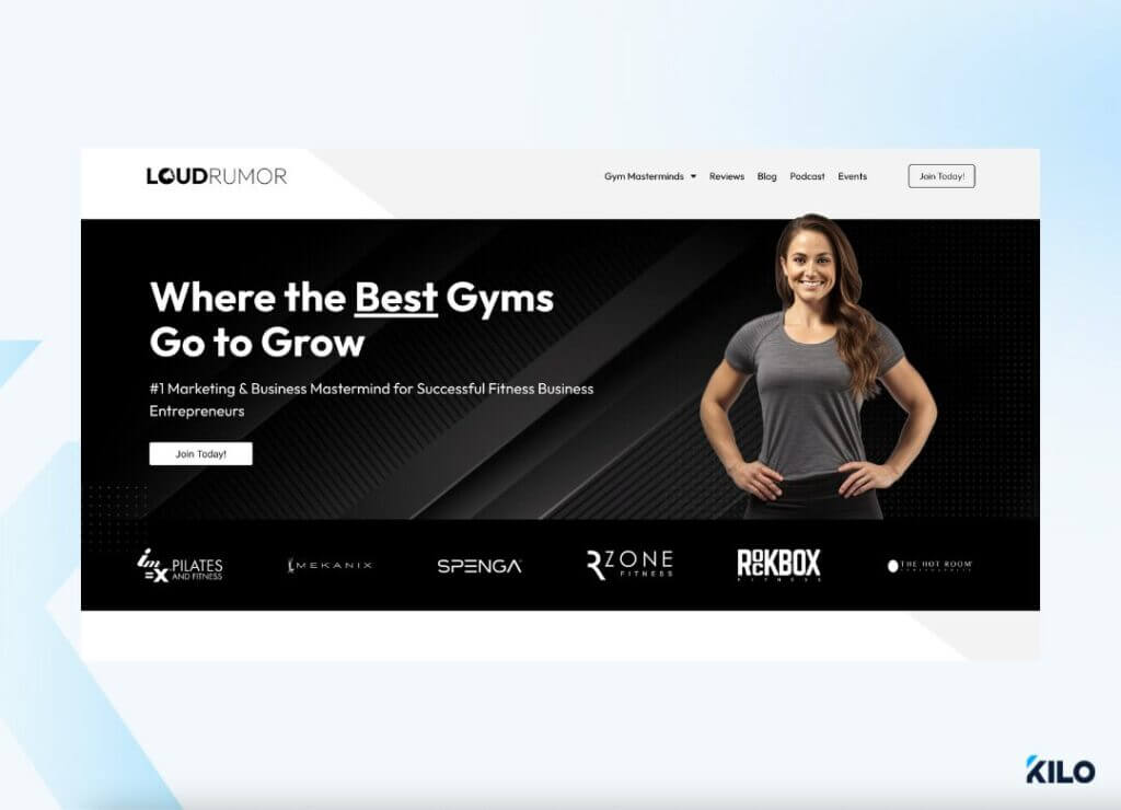 loud rumor gym mentorship website
