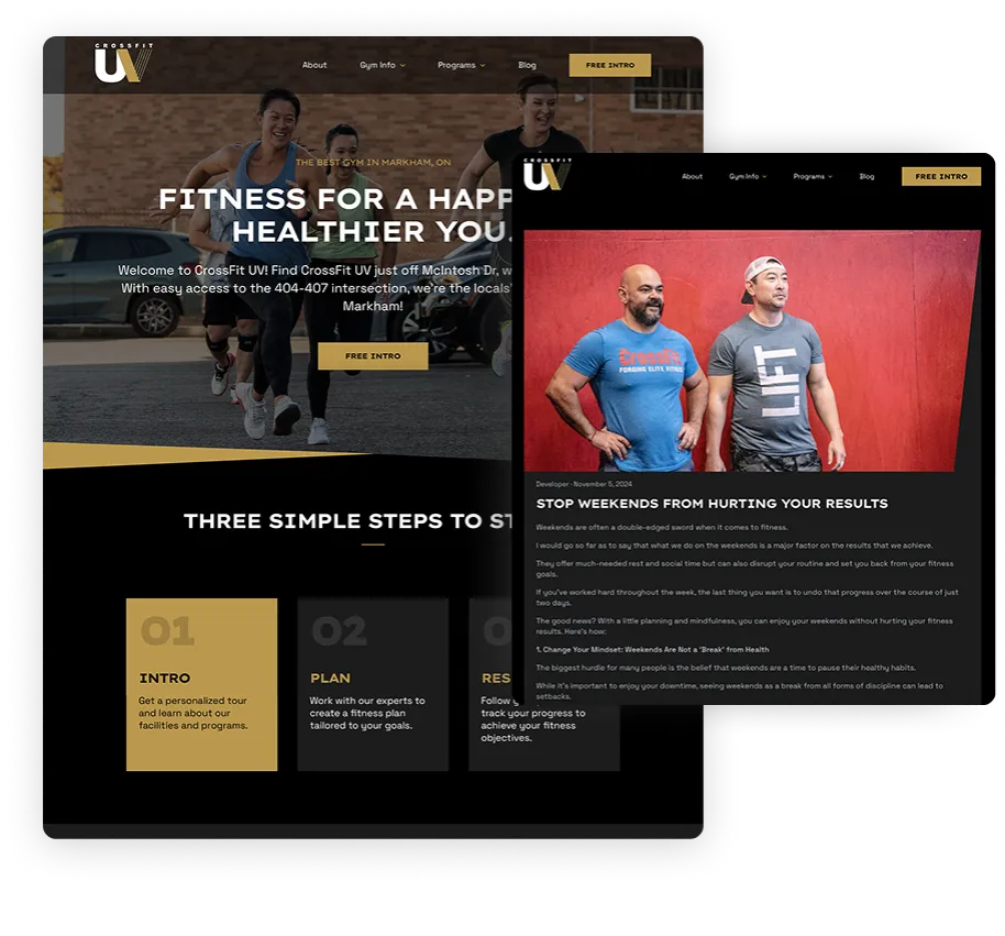 Keep your website modern and competitive