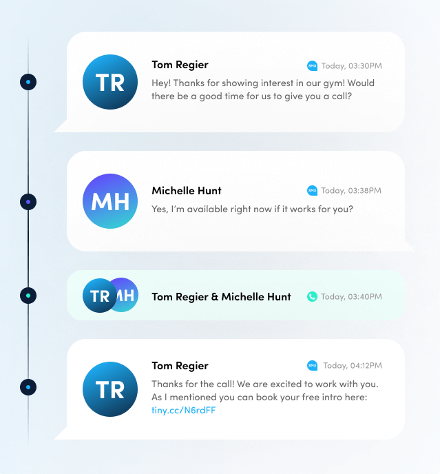 gym lead machine helps you collect feedback