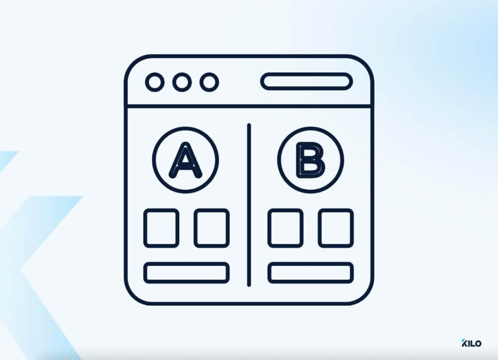 AB testing gym ads kilo