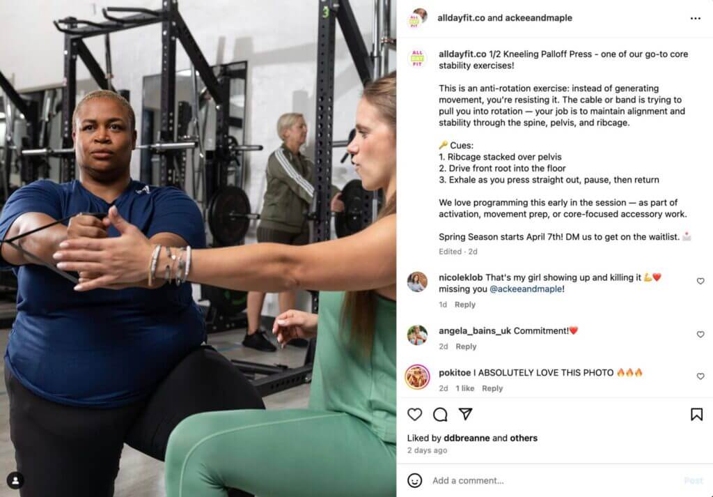 best proven instagram strategy for your gym