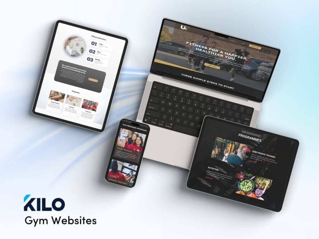 kilo builds the best gym websites