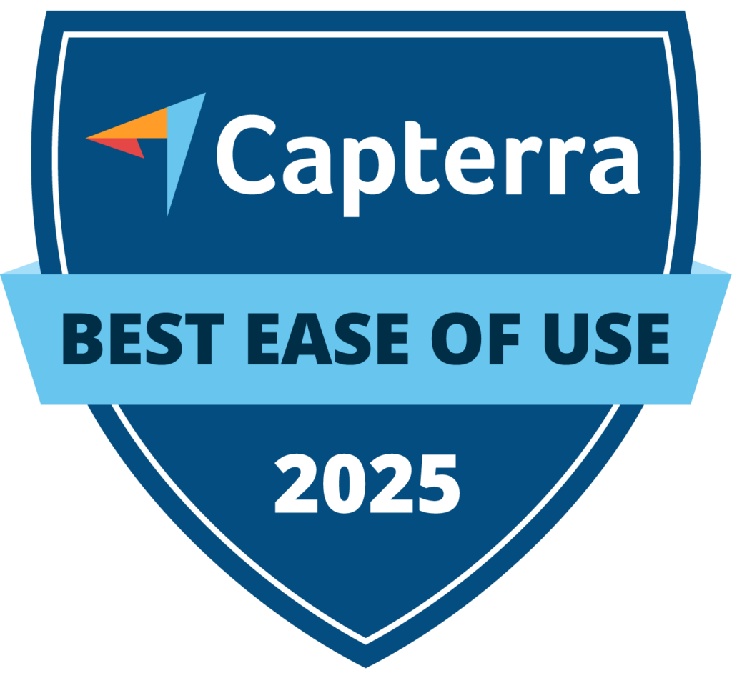 Kilo winner of Capterra's Best Ease of Use 2025 award
