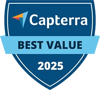 Capterra Best Value 2025 - Kilo