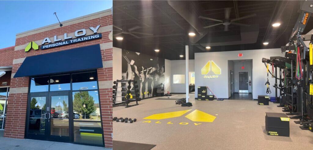 Inside an Alloy Personal Training studio
