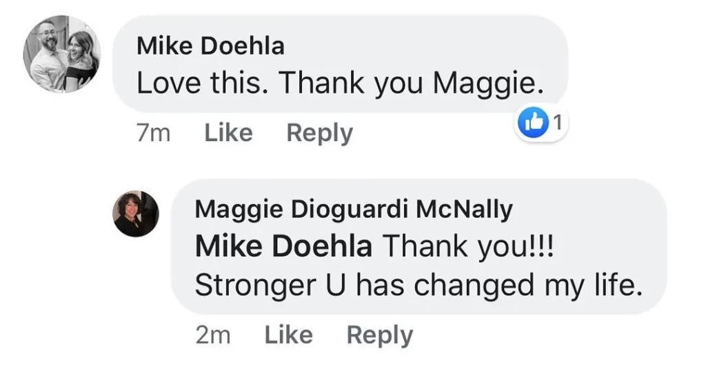 Mike Doehla facebook comment